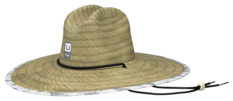 Huk camo patch straw hat deals