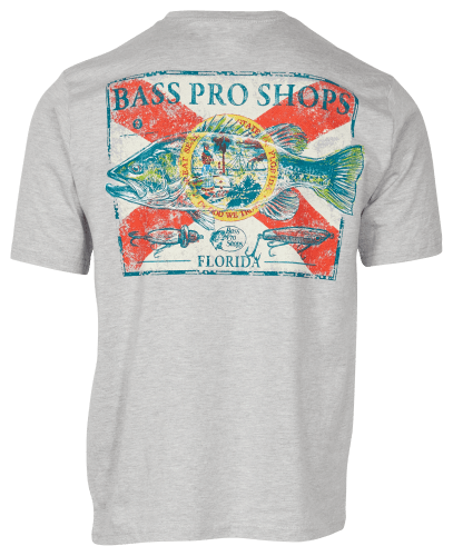 Bass Pro Shops Florida Bass Stamp Graphic Short-Sleeve T-Shirt for Men