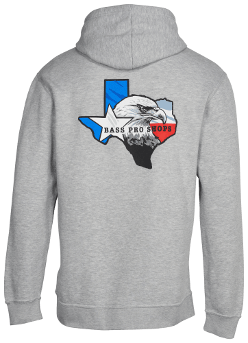 Bass Pro Shops Texas Eagle Long-Sleeve Hoodie for Men