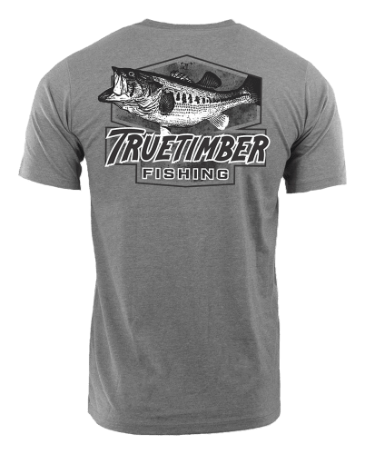 TrueTimber Fishing Trophy Bass Short-Sleeve T-Shirt for Men