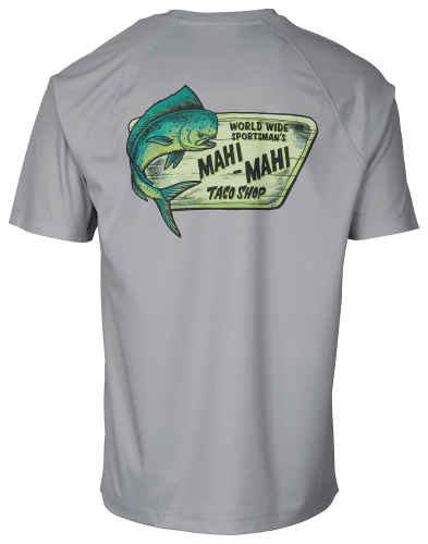 World Wide Sportsman Mahi-Mahi Sublimated Graphic Short-Sleeve T-Shirt For  Men