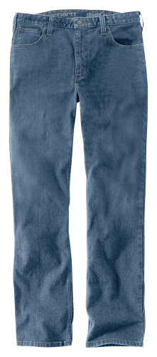 Carhartt Rugged Flex Straight Fit Tapered Leg Jeans for Men Bass