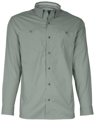 World Wide Sportsman Ultimate Angler Solid Button-Down Long-Sleeve