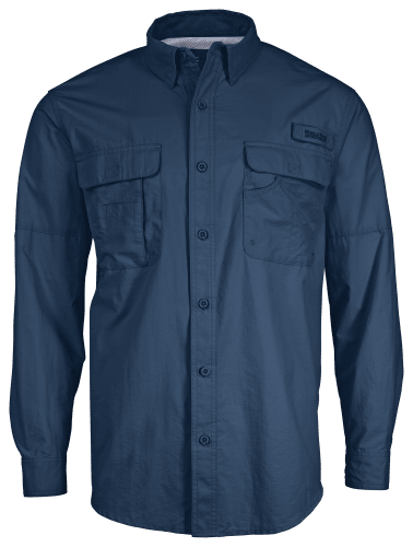 World Wide Sportsman Nylon Angler 2.0 Long-Sleeve Shirt for Men - Peyote - 2XLT