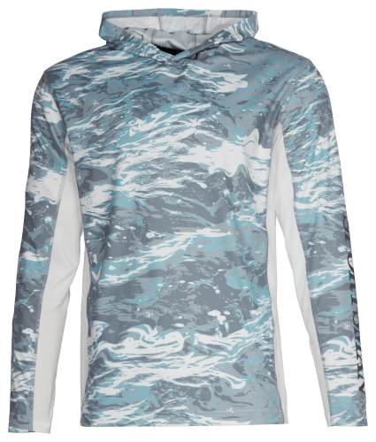 World Wide Sportsman Sublimated Casting Long-Sleeve Hoodie for Men