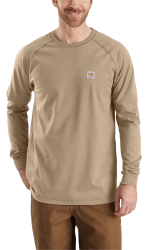 Carhartt Flame-Resistant Carhartt Force Cotton Long-Sleeve T-Shirt