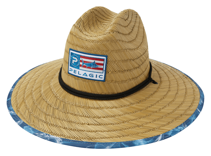 Pelagic Baja Straw Sun Hat