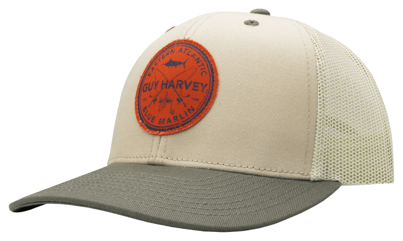 Guy Harvey EA Blue Marlin Patch Mesh-Back Trucker Cap