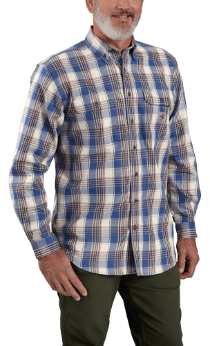 Carhartt Flame-Resistant Force Rugged Flex Loose-Fit Twill Long-Sleeve Shirt  for Men
