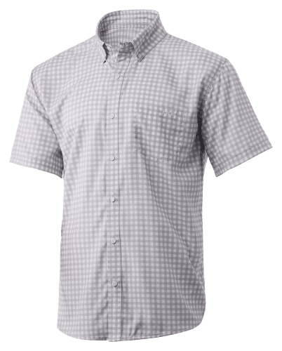 Huk Teaser Gingham Short-Sleeve Shirt for Men