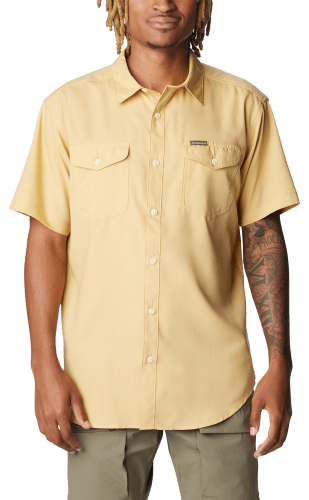 Columbia Utilizer II Solid Short-Sleeve Button-Down Shirt for Men