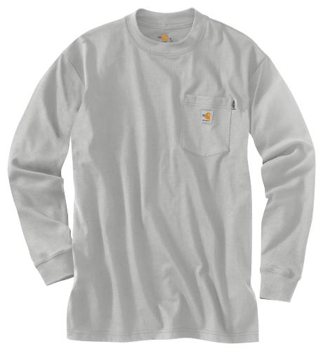 Carhartt Flame Resistant Carhartt Force Cotton Long Sleeve T Shirt