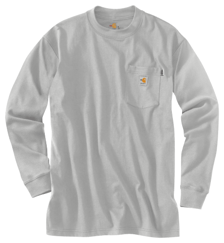 Carhartt Flame-Resistant Carhartt Force Cotton Long-Sleeve T-Shirt