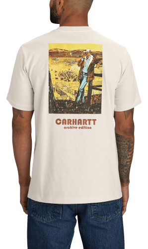 Carhartt Relaxed-Fit Farm Graphic Heavyweight Short-Sleeve Pocket T-Shirt  for Men