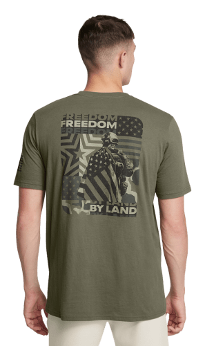 Under Armour Freedom By Land Short Sleeve T Shirt for Men Bass Pro Shops