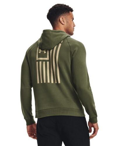 Under armour american flag sweatshirt on sale