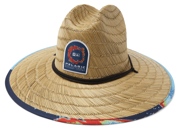 Pelagic Baja Sonar Straw Hat