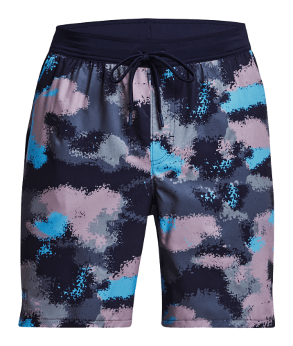 UNDER ARMOUR Tech Graphic Shorts - Herren, 018-Black/Lime, XXL