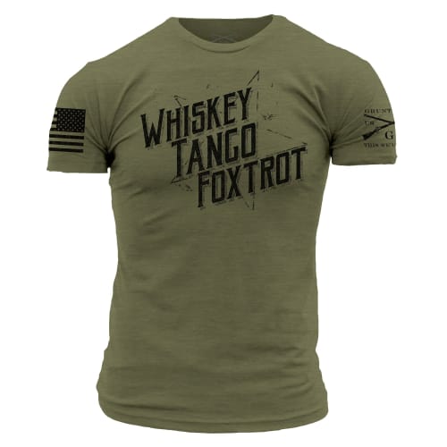 Grunt Style Men's WTF II T-Shirt - Military Green