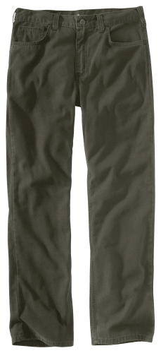 Carhartt Men's 33x30 Black Cotton Straight Leg Non-Denim Bottoms