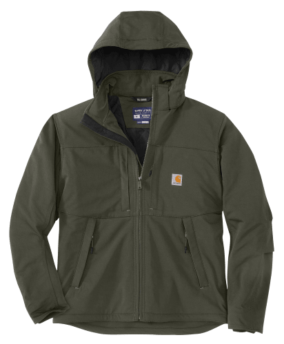 Mens Carhartt Hooded Active Jacket Big Moss