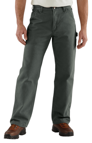 Carhartt Mens Loose Fit Washed Duck Flannel-Lined Utility Work Pant :  : Clothing, Shoes & Accessories