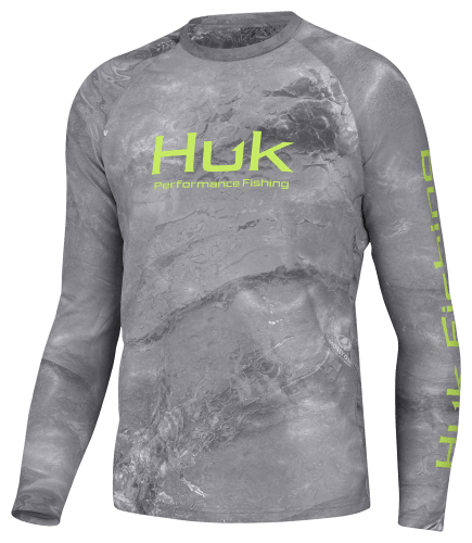 Huk Pursuit Mossy Oak Long-Sleeve T-Shirt for Men
