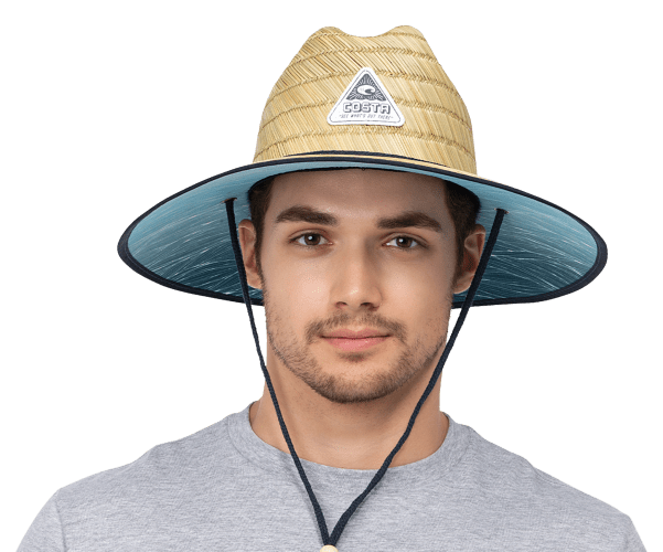 Costa Del Mar Lifeguard Swells Print Straw Hat Bass Pro Shops