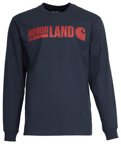 Carhartt Honor The Land Loose Fit Heavyweight Long Sleeve T Shirt