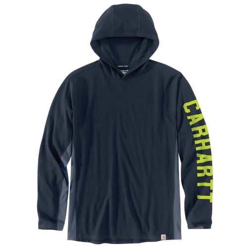 Carhartt Force Logo Hooded Long Sleeve T Shirt for Men Bass Pro Shops