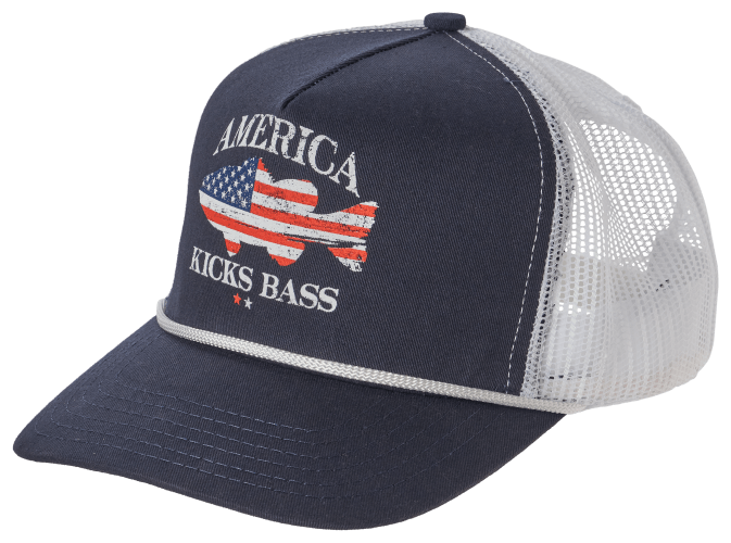 Bass Pro Shops America Kicks Bass Mesh-Back Cap