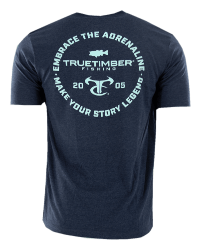 TrueTimber Embrace the Adrenaline Make Your Story Legend Short-Sleeve  T-Shirt for Men