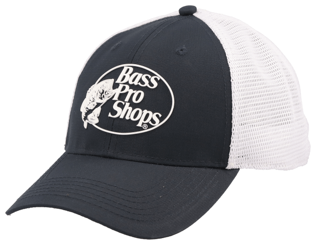 White bass pro shop hat 2025