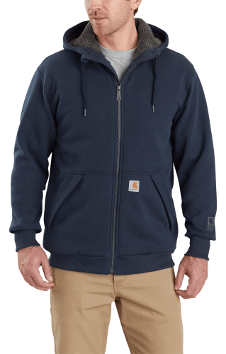 Carhartt Rain Defender Rockland Sherpa-Lined Long-Sleeve Hooded Sweatshirt  for Men