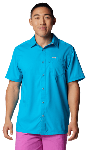 Columbia PFG Slack Tide Camp Short-Sleeve Button-Down Shirt for Men