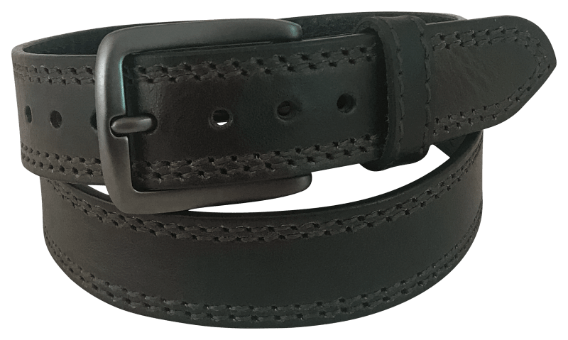 Unisex Distressed Buffalo Belt