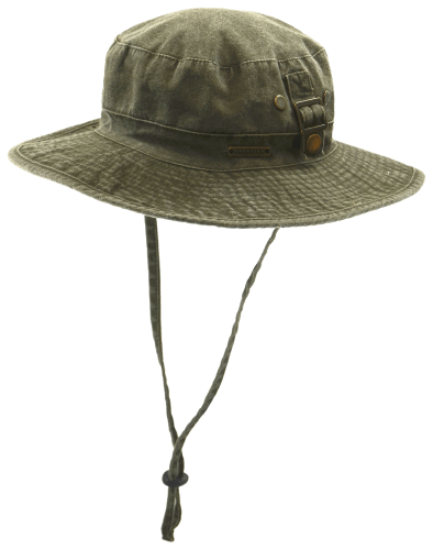 Bucket Hat for Men Canvas Cotton Trendy Distressed Fisherman Hat