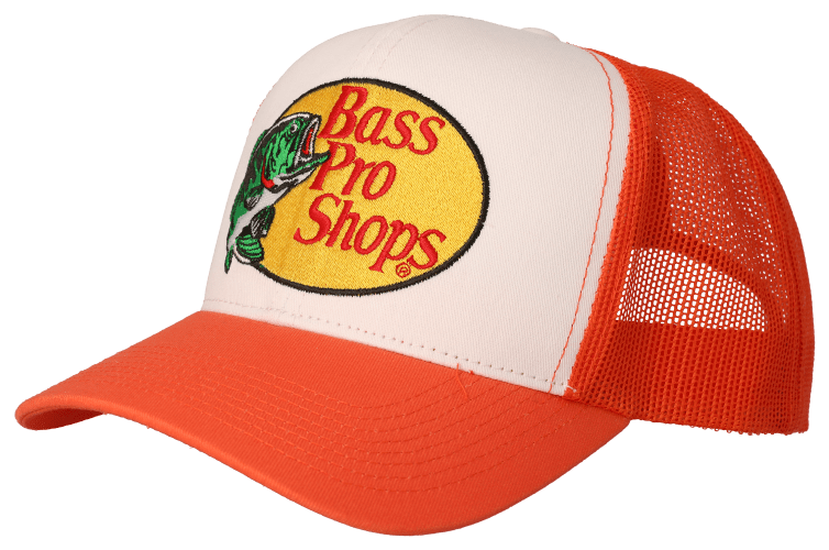 Bass Pro Shops Ladies Embroidered Logo Mesh Cap - Hot Pink