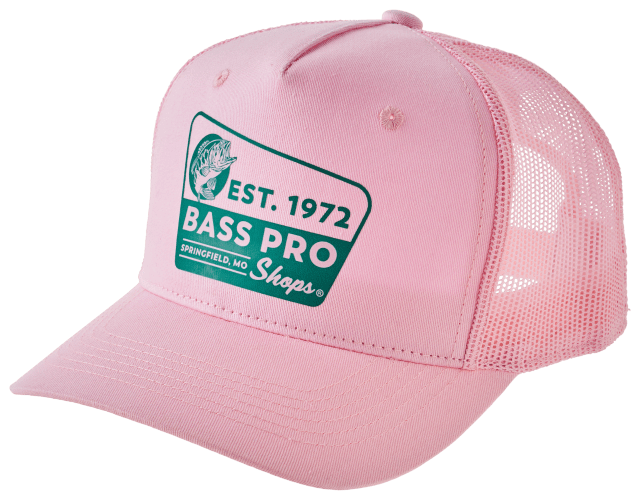 Vintage Bass Hunter Lures Inc Trucker Hat Snapback Fishing Cap