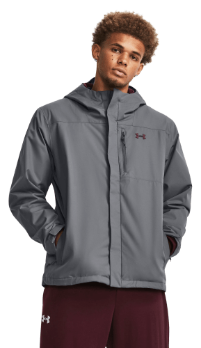 Under armour 2025 maroon jacket