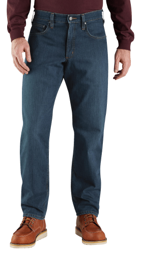 Carhartt Men's Rugged Flex Relaxed Fit Fleece-Lined 5-Pocket Jeans -  104939H88-30x30