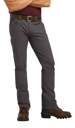 Plt Grey Washed Low Rise Straight Leg Track Pants