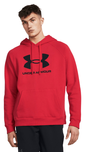 Under armour black and red sweatshirt deals