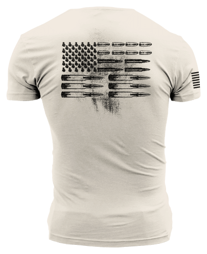 Grunt style american flag shirt hotsell