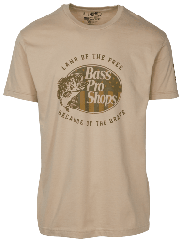 Bass Pro Shops USA Made Short-Sleeve T-Shirt - Olive - L