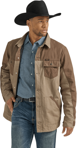 Cowboy canvas jacket top
