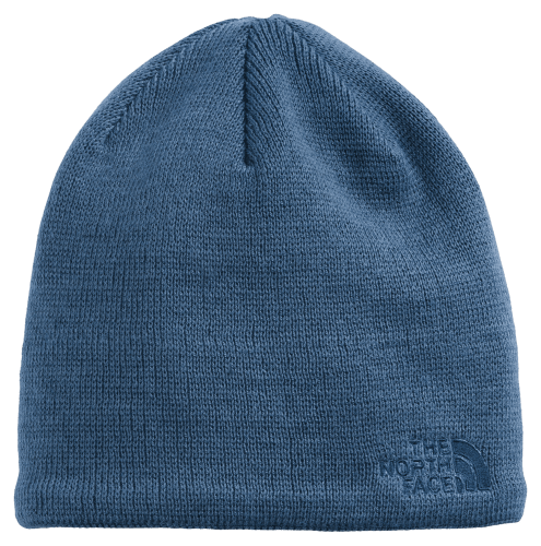 The North Face Logo Box Beanie - Heather Gray