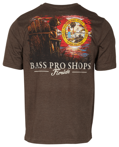 Bass Pro Shops Florida Dog Graphic Short-Sleeve T-Shirt for Men