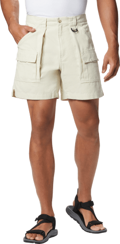 Columbia PFG Cargo Shorts Men Extra Large grey Wash Cotton Fishing