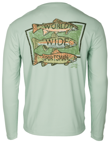 World Wide Sportsman Fishing Shirt XXL Long Sleeve